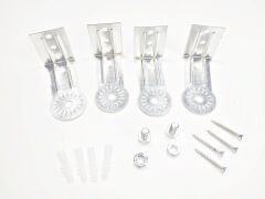 İnfrared Soba Isıtıcı Duvara Montaj Askı Aparatı L Demir Takım