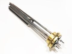 İlaç Dolgulu 2 inç 304Cr 7,5KW Bükümlü 33cm Trifaze Sanayi Isıtıcı Rezistansı