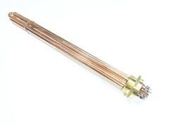 1,5 İnç Bakır 12KW 380V 45cm Trifaze Sanayi Isıtıcı Rezistansı