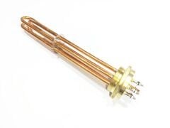 2 İnç Bakır 3KW 380V 30cm Trifaze Sanayi Isıtıcı Rezistansı