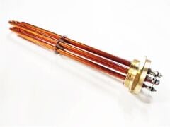 2 İnç Bakır 9KW 380V 35cm Trifaze Sanayi Isıtıcı Rezistansı
