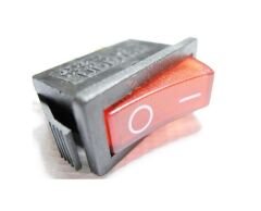 Tekli İnce Işıklı On/Off Anahtar Soketli Kırmızı