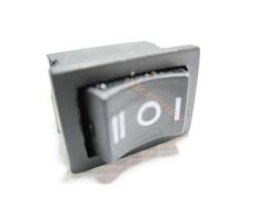 Mini Işıksız On/Off/On Anahtar Soketli Siyah