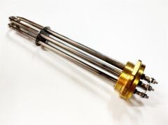 2 İnç 304Cr 4,5Kw 380V 30Cm Trifaze Sanayi Isıtıcı Rezistans