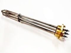 2 İnç 304Cr 7,5Kw 380V 35Cm Trifaze Sanayi Isıtıcı Rezistans