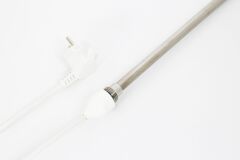 Havlupan Isıtıcı Rezistans 300 W / 230 V / L: 350 mm, Beyaz Kapak, 110cm TTR Beyaz Kablolu, Fişli HP02