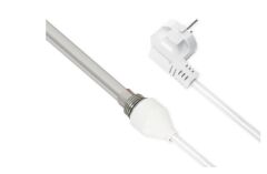 Havlupan Isıtıcı Rezistans 700 W / 230 V / L: 550 mm, Beyaz Kapak, 110cm TTR Beyaz Kablolu, Fişli HP02 HP02