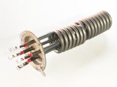 Çift Boğumlu Elektrikli Şofben Isıtıcı Rezistansı 8000W 230V 4 Uçlu CR304