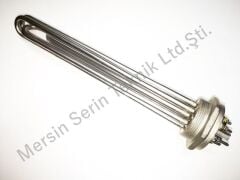 Nikel Zırhlı 2İnç 7,5Kw 35Cm Trifaze Kafa Isıtıcı Rezistansı