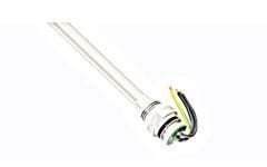 Havlupan Isıtıcı Rezistans 400 W / 230 V / L: 370 mm, 1/2 Rekorlu Model HP06