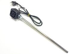 Havlupan Isıtıcı Rezistans 400 W / 230 V / L:370 MM, Antresit, Kare Dijital, HP013 Model