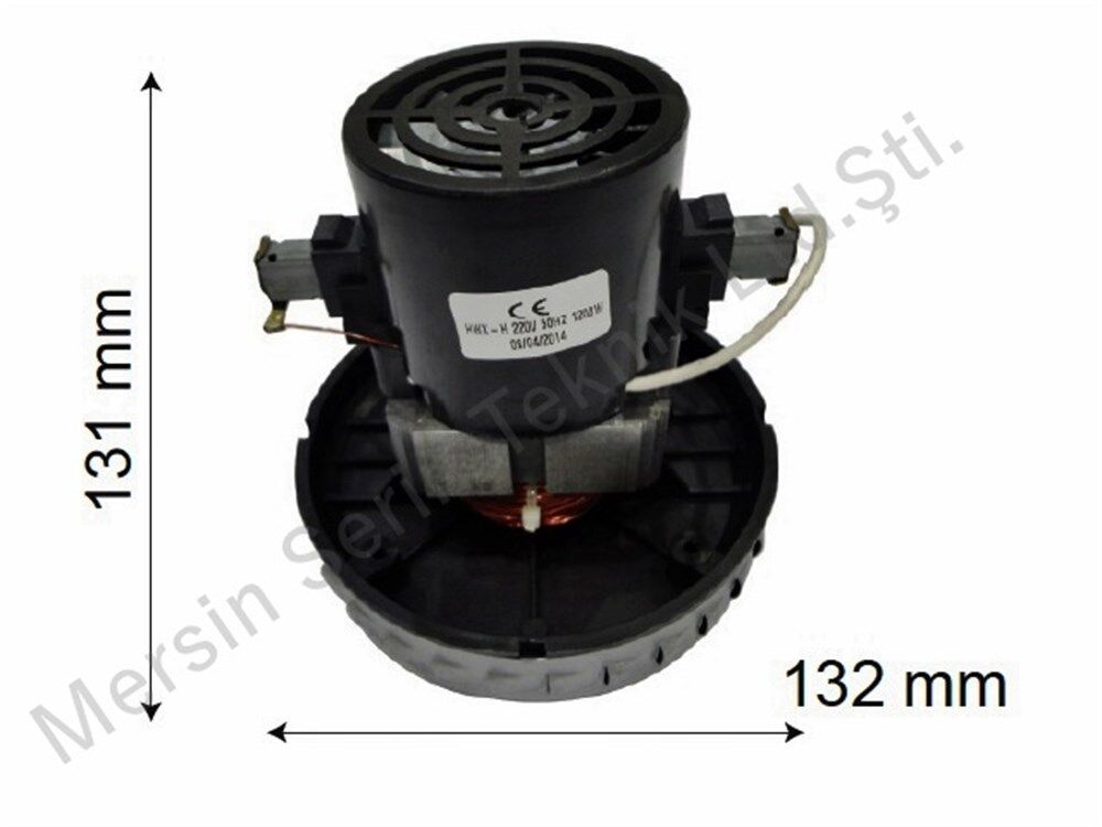techsun tb45 tek fanlı elektrikli süpürge motoru 1400W 220V arnica bora uyumlu