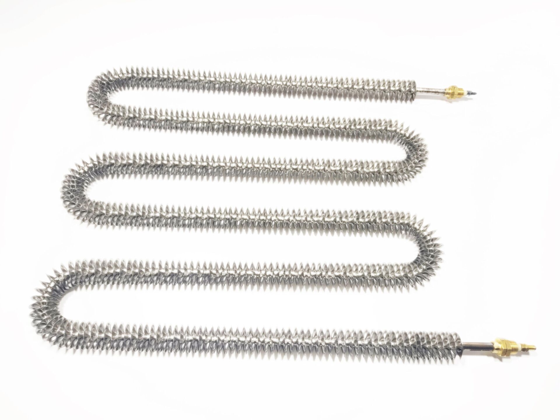 M tip 230V 4000W CR304 Serpantinli Isıtıcı Rezistans 485mmx300mm SERN R6020 - M type 230V 4000W CR304 Finned Tubular Resistance 485mmx300mm SERN R6020