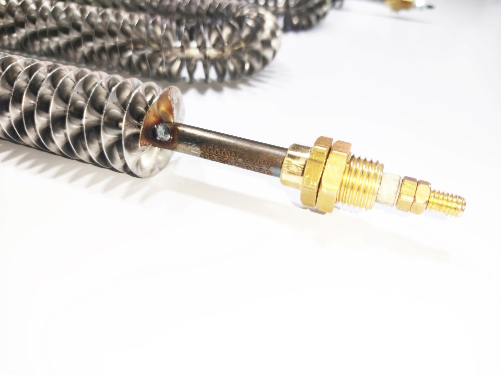 M tip 230V 4000W CR304 Serpantinli Isıtıcı Rezistans 485mmx300mm SERN R6020 - M type 230V 4000W CR304 Finned Tubular Resistance 485mmx300mm SERN R6020