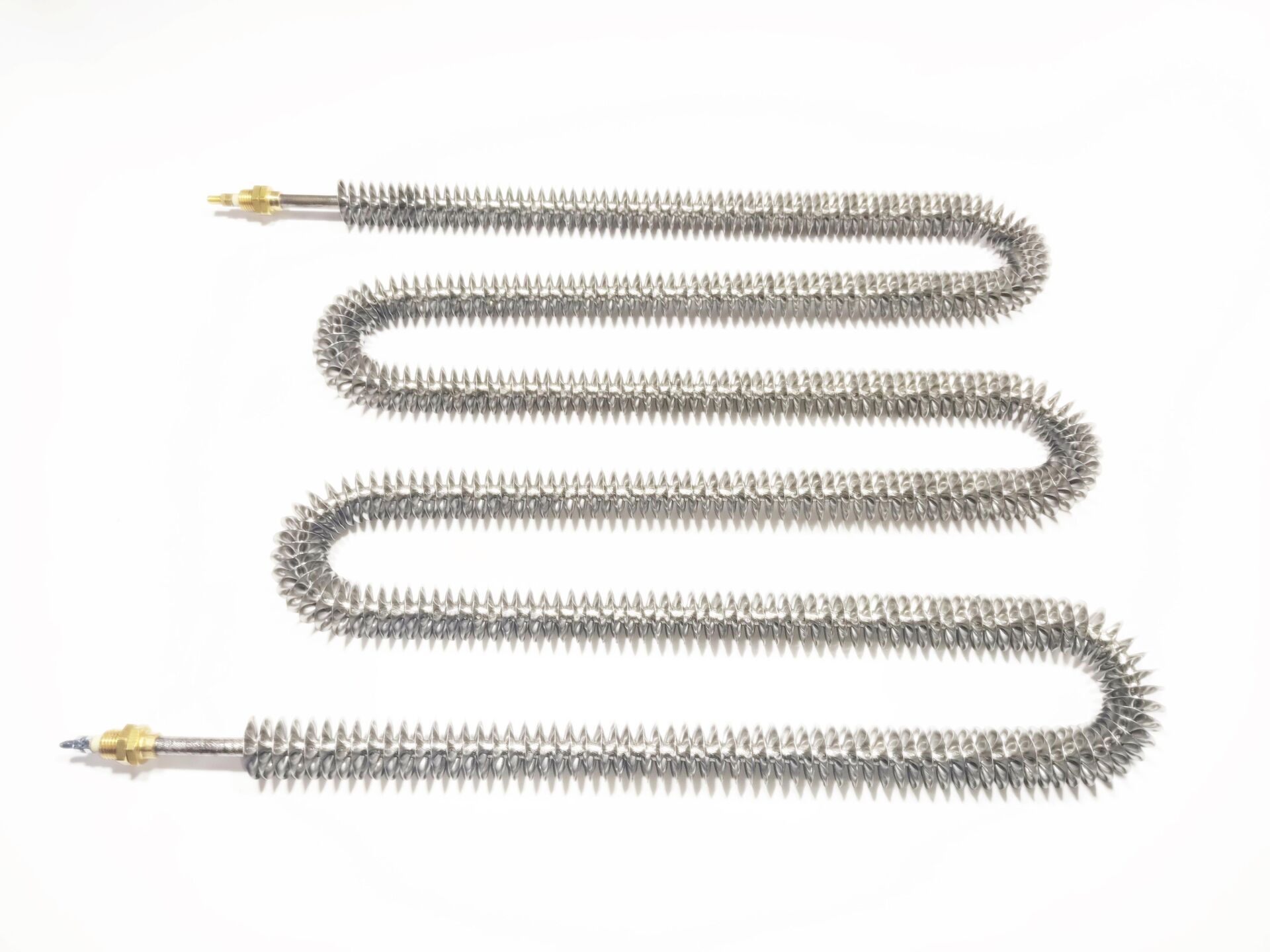 M tip 230V 4000W CR304 Serpantinli Isıtıcı Rezistans 485mmx300mm SERN R6020 - M type 230V 4000W CR304 Finned Tubular Resistance 485mmx300mm SERN R6020