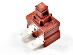 Yatık Elektrikli Süpürge şalteri Kahverengi 2 uçlu soketli