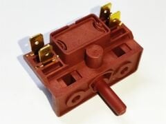 Çevirmeli Şalter 2+2 Kahverengi 1-0-2 Kademe Polyemit