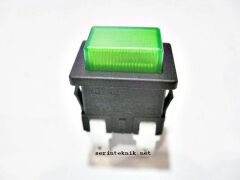 Elektrikli Süpürge Işıklı Yeşil Şalter on/off 4 uçlu soketli