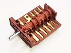 Ankastre Fırın Anahtarı 7-7 Polyemit Çevirmeli Şalter