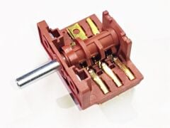 Ankastre Fırın Anahtarı 3-3 Polyemit Çevirmeli Şalter