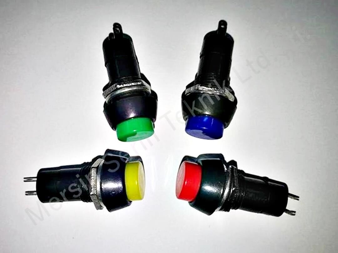 Renkli Light (yaylı) Işıksız buton küçük