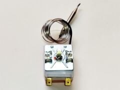 60-200 Derece Gazlı Kuyruklu Termostat (Tek Kontak)