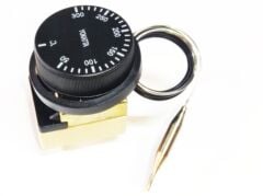 50-300 Derece Gazlı Kuyruklu Termostat Porselen(Çift Kontak)