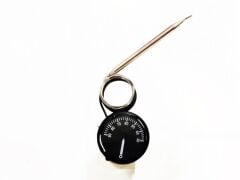 30-90 Derece Gazlı Kuyruklu Termostat (çift Kontak)