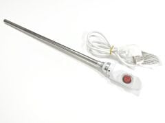 Havlupan Isıtıcı Rezistans 150W / 230V / L: 330mm, Beyaz, On/Off Anahtar, HP03 Model