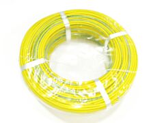 2,5mm Yanmaz Silikon Kablo TTR Sarı/Yeşil Renk