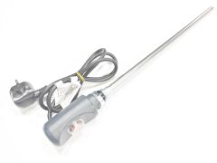 Havlupan Isıtıcı Rezistans 300W / 230V / L:350MM, Gri, On/Off Anahtar, HP03 Model