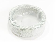 1,5mm Çok Telli Silikon İzolasyonlu Cam Elyaf Örgü Kablo YEŞİL Renk  -60/+180°C