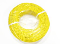 4mm Yanmaz Silikon Kablo TTR Sarı Renk