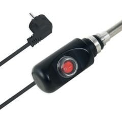 Havlupan Isıtıcı Rezistans 400W / 230V / L:370MM, Siyah, On/Off Anahtar, HP03 Model