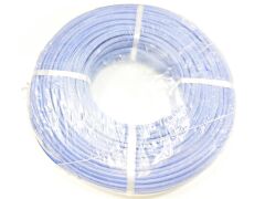 6mm Yanmaz Silikon Kablo TTR Mavi Renk