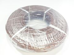 6mm Yanmaz Silikon Kablo TTR Kahverengi Renk