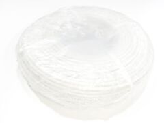 6mm Yanmaz Silikon Kablo TTR Beyaz Renk