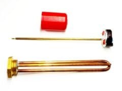 Balçık Güneş Enerji Isıtıcısı 30Cm Bakır 2000W+Termostat+Kapak