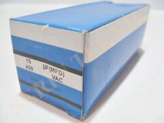 15 Mikrofarad 450V AC Daimi Devre Kondansatörü