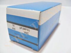 18 Mikrofarad 450V AC Daimi Devre Kondansatörü