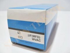 40 Mikrofarad 450V AC Daimi Devre Kondansatörü