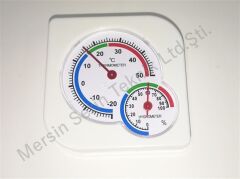 Kuluçka Makinesi İçin Analog Isı Ve Nem Ölçer