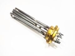 2 inç 304Cr 10KW 380V Bükümlü 22cm Trifaze Sanayi Isıtıcı Rezistansı