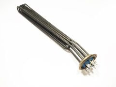 Yuvarlak Flanşlı Kazan Isıtıcı Rezistansı Eğik 12000W Icolay 800 Sern F1206-1U - Circular Flange Boiler Heater Resistor Oblique 12000W Icolay 800 Sern F1206-1U