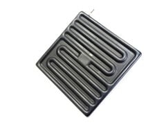 İnfrared Seramik Isıtıcı Rezistans Düz 122X122mm 650W 230V Siyah Renk SFE Model