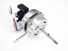 230V 4 uçlu 45W 8mm küçük model vantilatör motoru 1