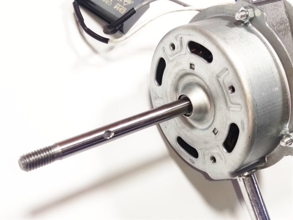 Vantilatör Motoru 220V 4 uçlu burçlu 55W küçük Model 1