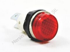 14mm Kırmızı Soketli Somunlu Sinyal Lambası