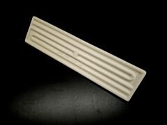 İnfrared Seramik Isıtıcı Rezistans Düz 245X60mm 400W 230V Beyaz Renk FSF Model