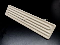 İnfrared Seramik Isıtıcı Rezistans Düz 245X60mm 650W 230V Beyaz Renk FSF Model